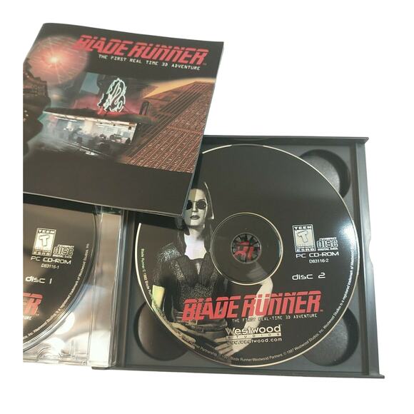 Blade Runner by Westwood Studios Play in Windows 10, 8, & 7 Vintage PC Game - Picture 3 of 7